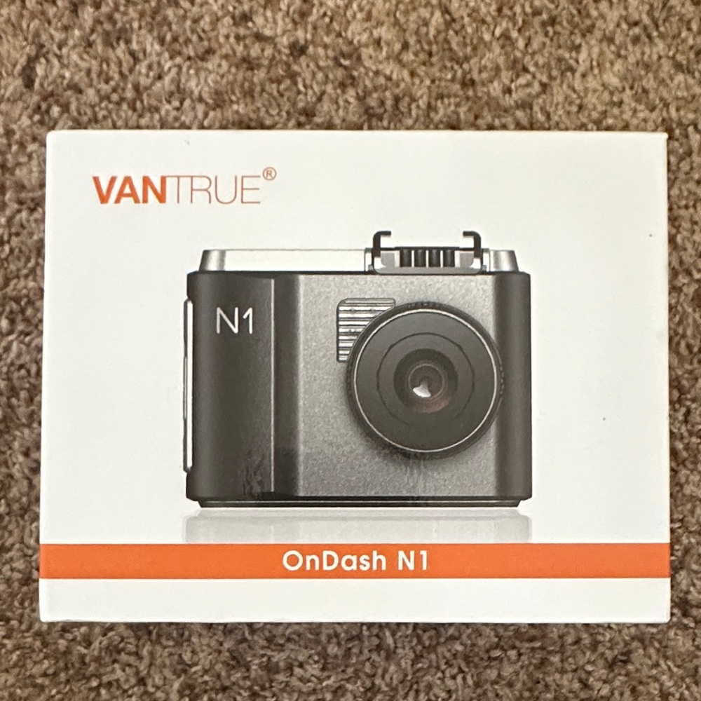 NIB OnDash N1 Gray Dash Cam